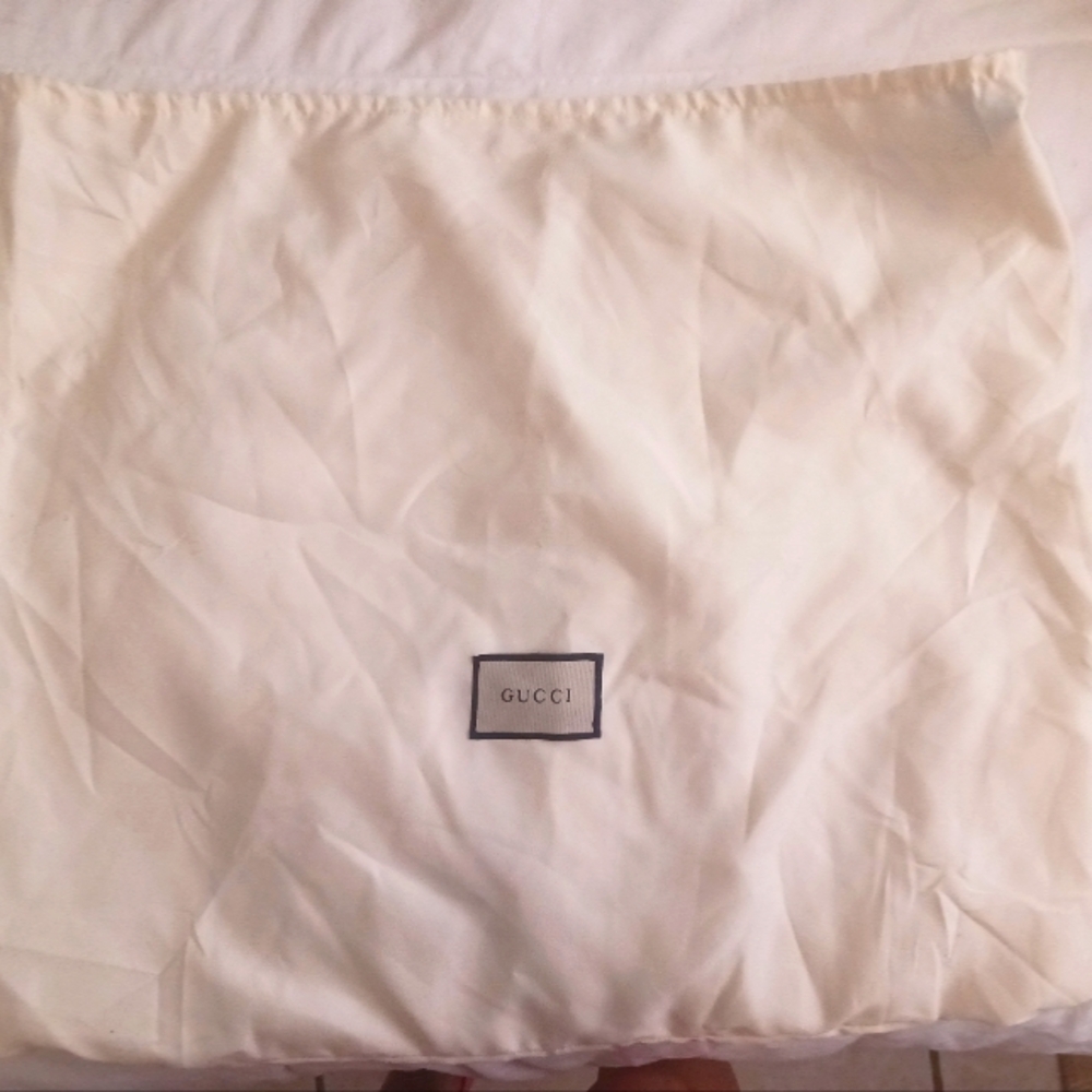 2fer!!!Gucci Pink And Ivory Storage Bags